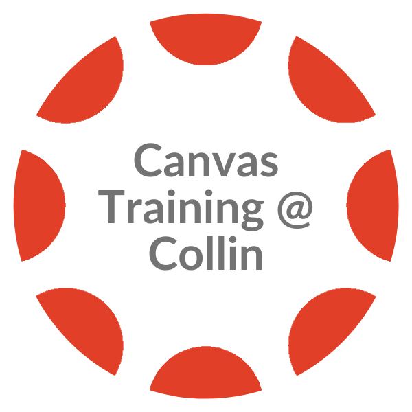 Canvas Training at Collin College