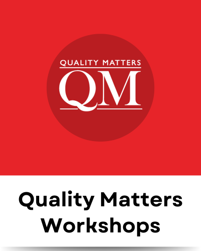 Quality Matters Workshops