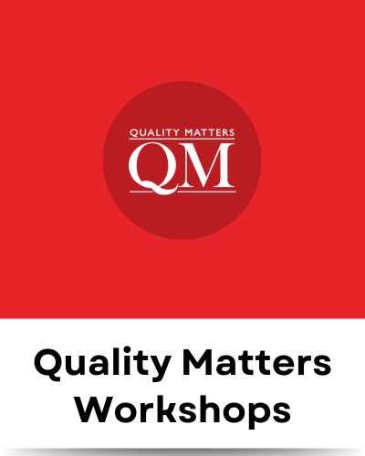 Quality Matters Workshops