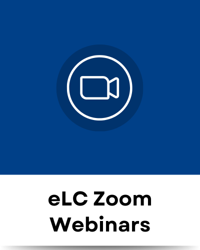 eLC Zoom webinars