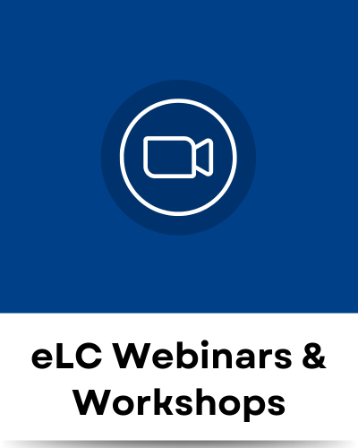 eLC Webinars and Workshops