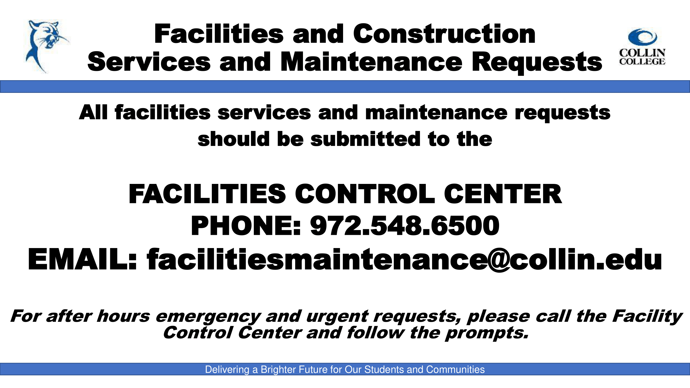 Facilities Maintenance 