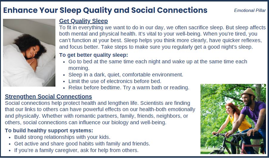 Sleep and Social Connections