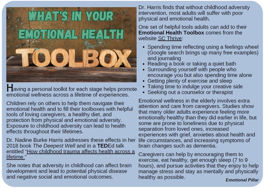 What's in your emotional health toolbox?